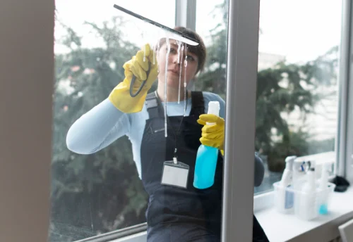Nettoyage de vitres intérieures et extérieures à Sérandon